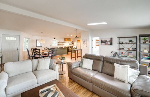 Clear Lake House | Lakefront Mount Vernon Home w/Private Dock!