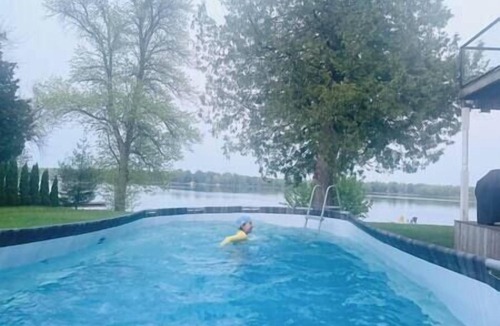 Port Stanton Hotel | lakefront nature lodge room pet friendly #9