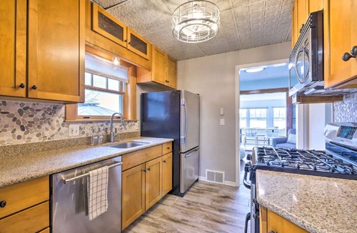 Portage Lakes House | Lakefront Oasis - Hot Tub, Fire Pit & EV Charger