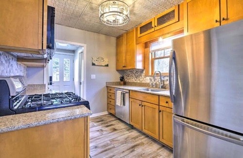 Portage Lakes House | Lakefront Oasis - Hot Tub, Fire Pit & EV Charger