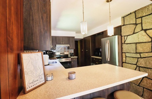 New Milford House | Lakefront Oasis - Kayaks - Hot Tub - Fire Pit