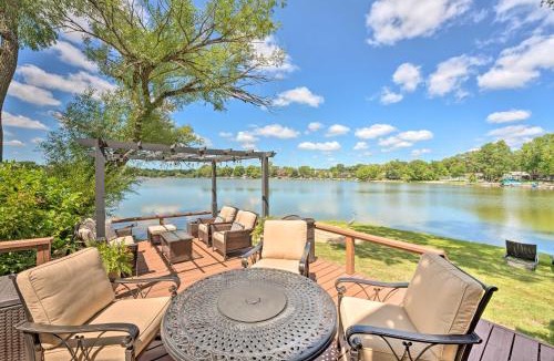 Lake Shangrila House | Lakefront Oasis w/Boat Dock, Fire Pit, Grill