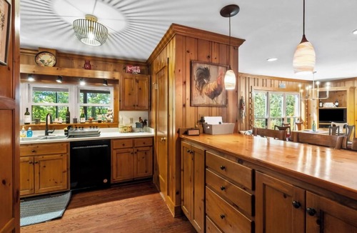 Clarksville House | Lakefront Oasis with Private Cove, Dock, and Dark Sky Nights on Kerr Lake