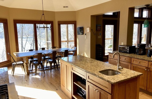 Caryville House | Lakefront on Norris. Spectacular Views! Tram to 1000+ sqft dock! 5 Wooded Acres.