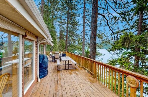 Loon Lake House | Lakefront Paradise with Private Dock