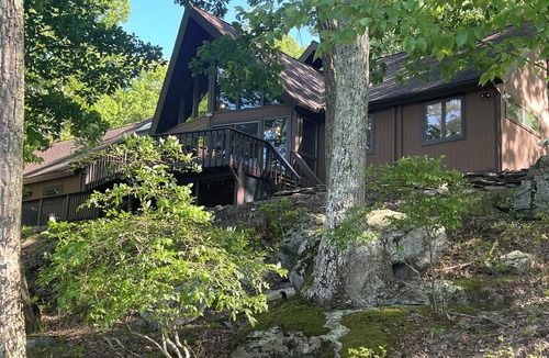 Lackawaxen House | Lakefront Pocono Retreat w/Hot Tub & Game Loft