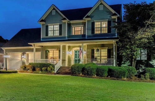 Hope Mills House | Lakefront Pool Retreat | Sleep 18 | Pool + Firepit