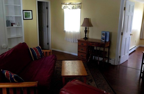 Dryden Apartment | Lakefront Porch Suite on Wilson Lake w/Kayaks & Kitchenette