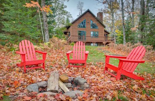 Presque Isle House | Lakefront Presque Isle Cabin w/Private Dock