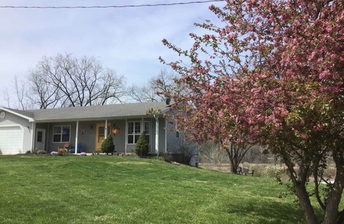 Camdenton House | Lakefront, private dock on cove near HaHa Tonka, Ballparks National Park, kayaks