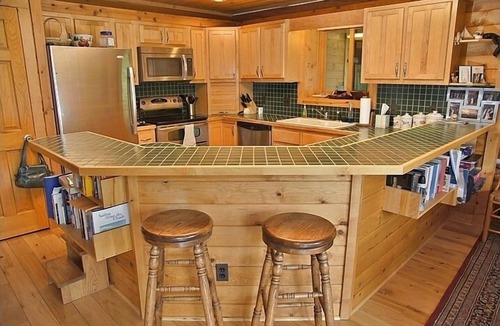 Grand Lake Cabin | Lakefront! - Private Hot Tub - Situated Directly on Grand Lake w/Boat Dock