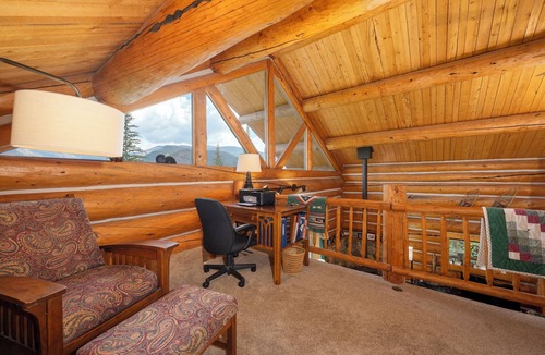 Grand Lake Cabin | Lakefront! - Private Hot Tub - Situated Directly on Grand Lake w/Boat Dock
