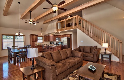 Lake Harmony House | Lakefront Property Private 37 Ft Dock Fire Pit Steps To Bars/Rest. WIFI BBQ