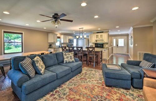 Eddyville House | Lakefront Rest-Ashored Home with Private Dock!