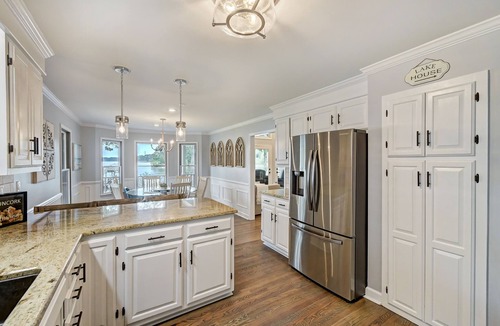 Lake Norman of Catawba House | Lakefront Retreat Hot Tub + Game Room + Dock | A Frame of Mind
