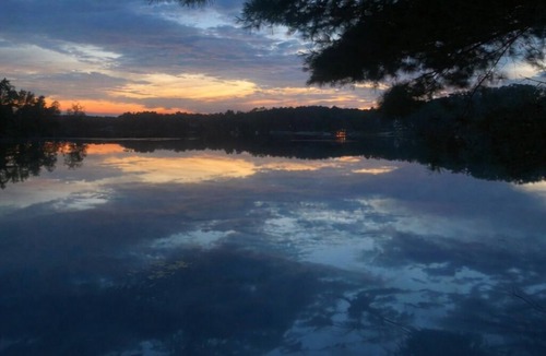 Newaygo House | Lakefront Retreat w/Private Dock & Stunning Views