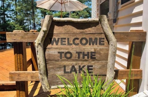Newaygo House | Lakefront Retreat w/Private Dock & Stunning Views