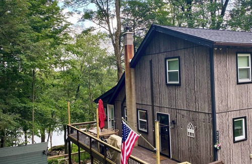 Hamlin House | Lakefront Retreat with Private Dock