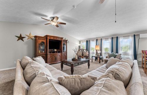 Golden House | Lakefront Retreat with Deck Movie Room and Yard