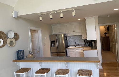 Wise House | Lakefront Retreat with Hot Tub, 2 Docks, Panoramic Views, Firepit, SUP & Kayaks