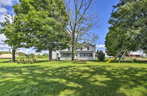 West Swanton House | Lakefront Retreat with Shared Dock and Fire Pit!