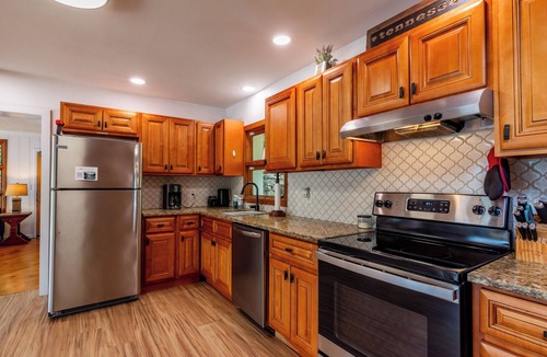 Whiteside House | Lakefront Seclusion! - UPDATED! Dock, Hot tub, fire pit, pet friendly with fee,