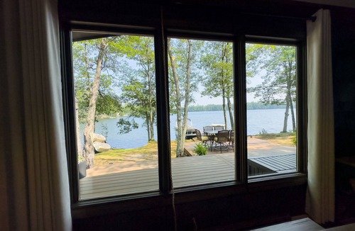 Iron River Cabin | Lakefront Stay w/ATV Trail Access -Trailer Parking