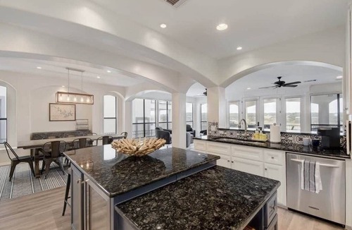 Briarcliff House | Lakefront swim/fish dock, hot tub, game room