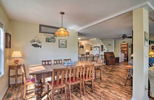 Emerald Beach House | Lakefront Table Rock Getaway w/Private Swim Dock!