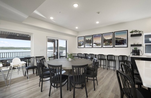 Hollister House | Lakefront | Three homes (sleeps 68) golf simulators, outdoor saunas, & hot tubs