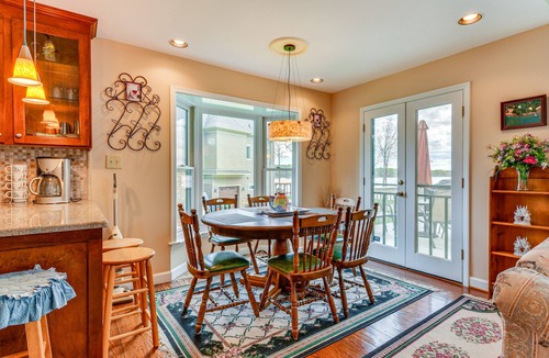 Troutman House | Lakefront Troutman Home w/Private Dock & Slip!