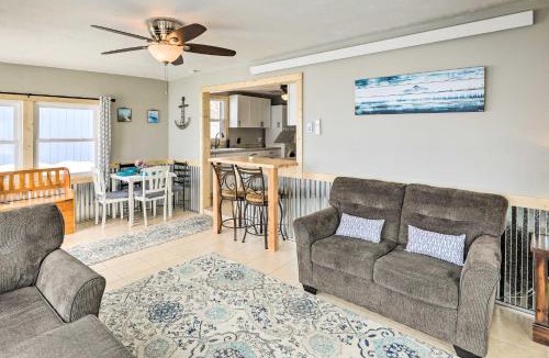 Hamlin County House | Lakefront Vacation Rental with Fire Pit and Dock!