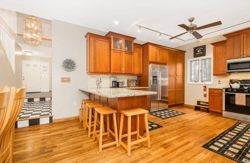 Blakeslee House | Lakefront w Dock, Pool, & Courts