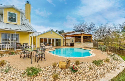 Dennis House | LAKEFRONT W/DOCK, POOL, HOT TUB & OUTDOOR KITCHEN