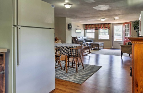 Pine River Pond Cottage | Lakefront Wakefield Cottage w/ Deck & Water Views!