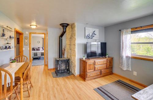 Townsend House | Lakefront Wisconsin Home with Boat Dock and Fire Pit!