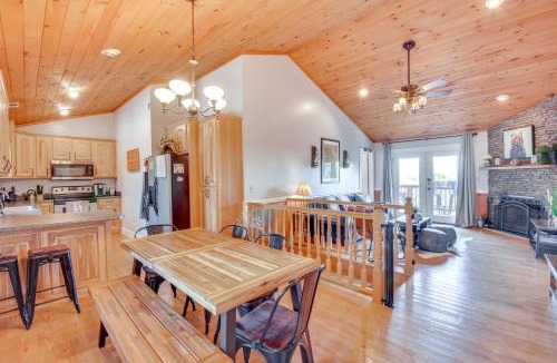 Wiley House | Lakemont Mountain Cabin w/Game Room & Hot Tub!