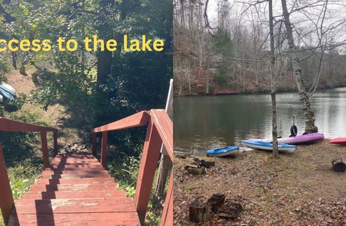Lynn Cabin | Lakeshore Cottage Lake Lanier | Privacy, Free Wifi, & Free Parking!