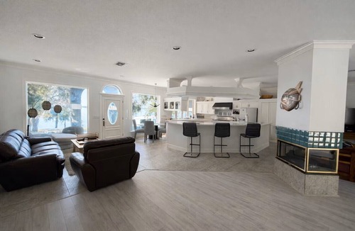 Clermont House | Lakeshore Sunset Home with Heated Pool & Beachfront