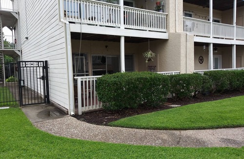 Taylor Lake Village Condo | Lakeside condo on Clear Lake with marina.