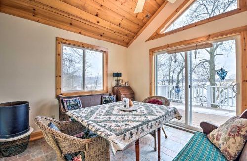Delton House | Lakeside Cottage Escape with Private Dock & Deck!