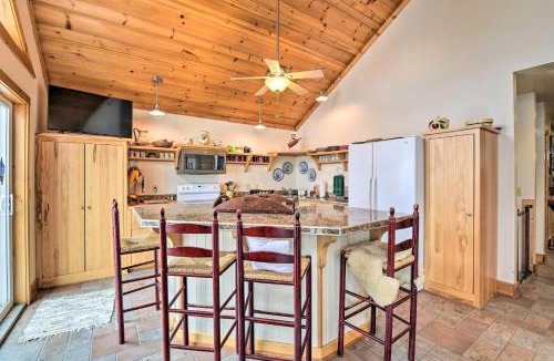 Delton House | Lakeside Cottage Escape with Private Dock & Deck!