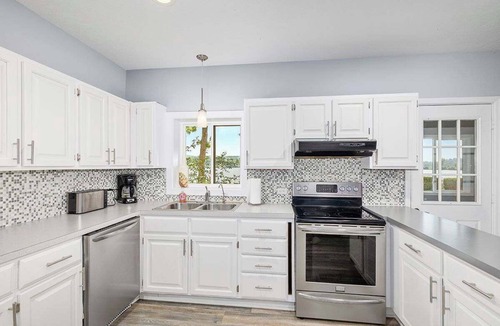 Newaygo Cottage | Lakeside Getaway Dock, Kayaks, Firepit, Grill