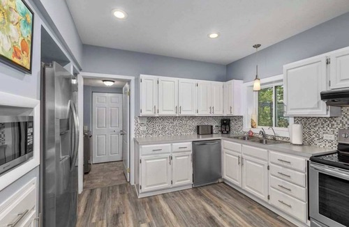 Newaygo Cottage | Lakeside Getaway Dock, Kayaks, Firepit, Grill