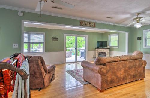 Lake Secession House | Lakeside Haven with Private Dock Fish and Swim!