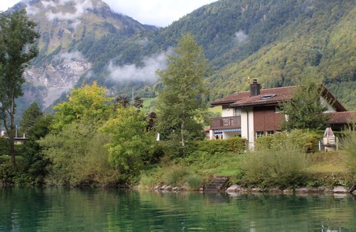 Lungern House | Lakeside Home in the Alps