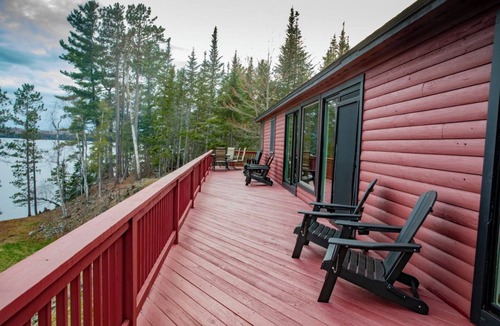 Northwest Piscataquis Cabin | Lakeside Lodge with stunning views!