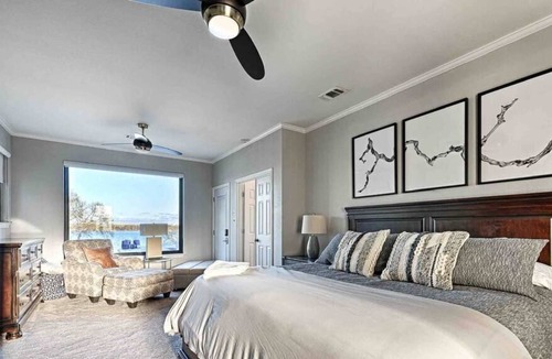 Azle House | Lakeside Luxury: Epic Views, Chef’s Kitchen
