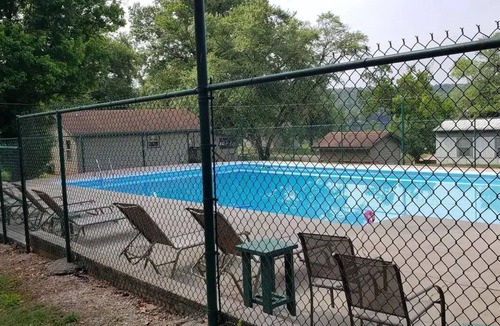 Branson Cabin | Lakeside Retreat - Romantic Cabin - Resort Pool, Dock, Fire Pit!
