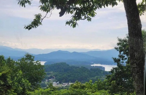Young Harris Cabin | Lakeview Cabin with hot tub